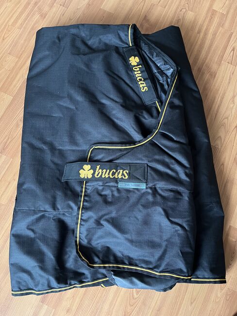 wie neu: Bucas Irish Turnout extra 300g - Grösse 165 - black-gold, Bucas Irish Turnout extra 300g black-gold Grösse 165, Helena , Horse Blankets, Sheets & Coolers, Krefeld, Image 23