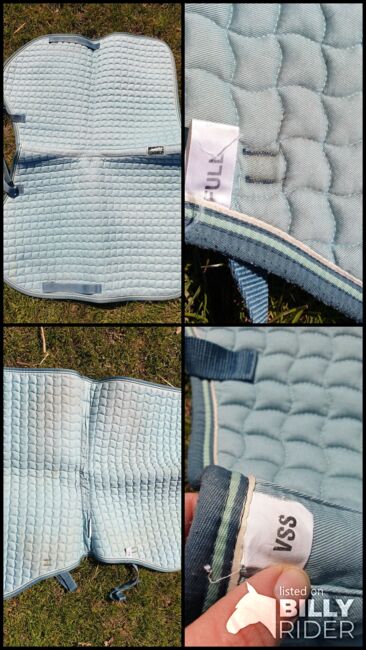 Hellblaue Eskadron Schabracke VSS, Eskadron, Jessica, Dressage Pads, Lage, Image 6