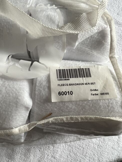 Loesdau Fleecebandageset in weiß, Loesdau , Marion Steimmel , Horse Bandages & Wraps, Boppard , Image 3