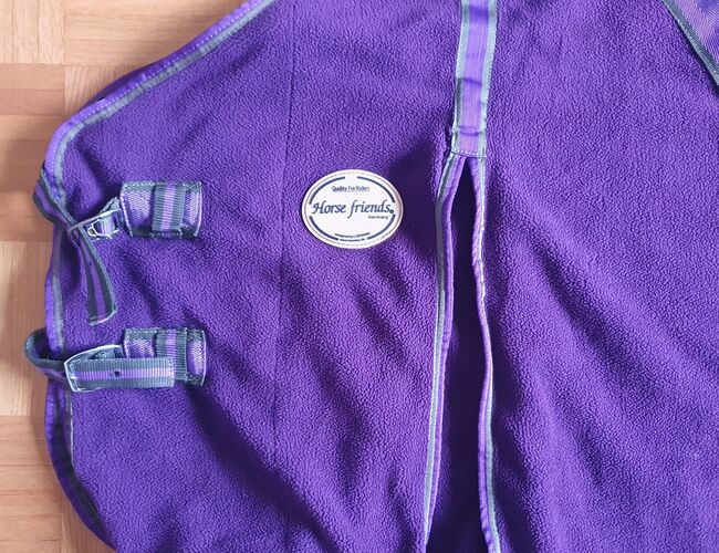 Loesdau Horse Friends Pferde Abschwitzdecke lila  *Neuwertig*, Loesdau Horse Friends, V.F., Derki dla konia, Freiberg am Neckar 