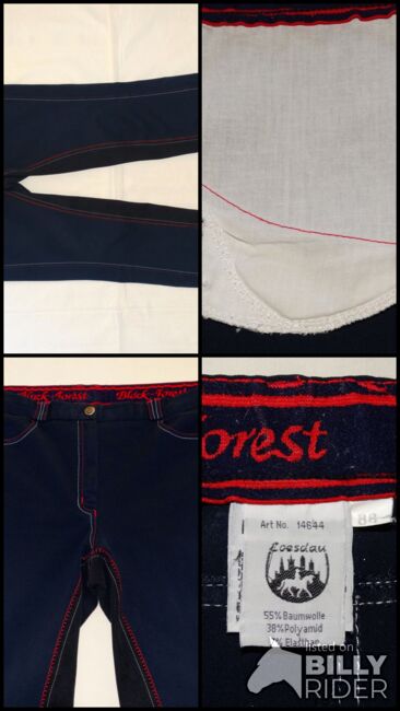 Loesdau Jodhpur-Reithose Black Forest Lissabon 88 / 44 lang Jodhpurreithose Marine Blau, Loesdau Black Forest Lissabon, Anne, Breeches & Jodhpurs, Wahrenholz, Image 8