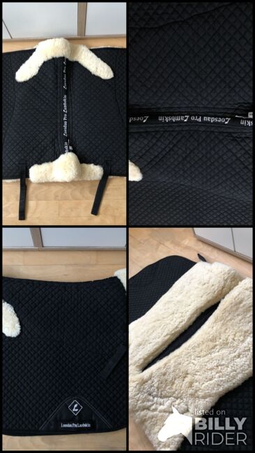 Loesdau Pro Lambskin Lammfell Satteldecke, WB, DR, Wirbelsäulenfrei, Loesdau  ProLambskin, Laura, Dressage Pads, Hattersheim am Main , Image 9