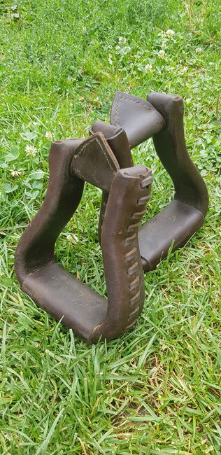 Loesdau Pro West Western Steigbügel Leder, Loesdau, Eva, Saddle Accessories, Haibach