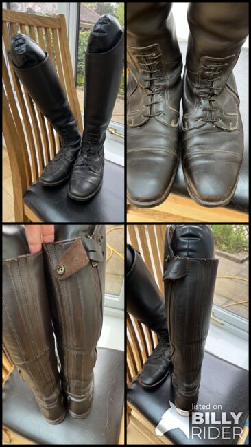 Long leather riding boots size UK 9, Bareback  Graceland, Kate, Oficerki jeździeckie, Southampton, Image 10