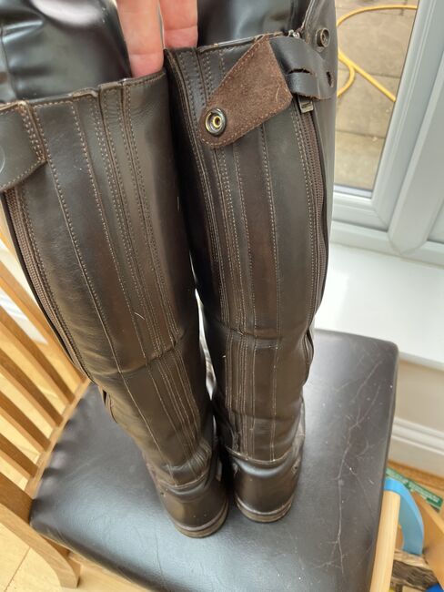 Long leather riding boots size UK 9, Bareback  Graceland, Kate, Riding Boots, Southampton, Image 5