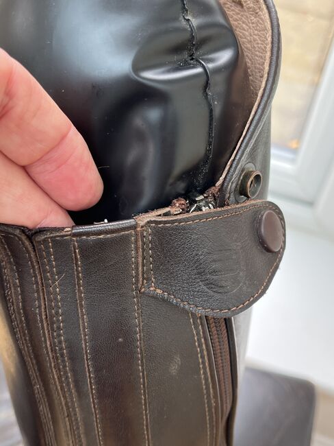 Long leather riding boots size UK 9, Bareback  Graceland, Kate, Riding Boots, Southampton, Image 4