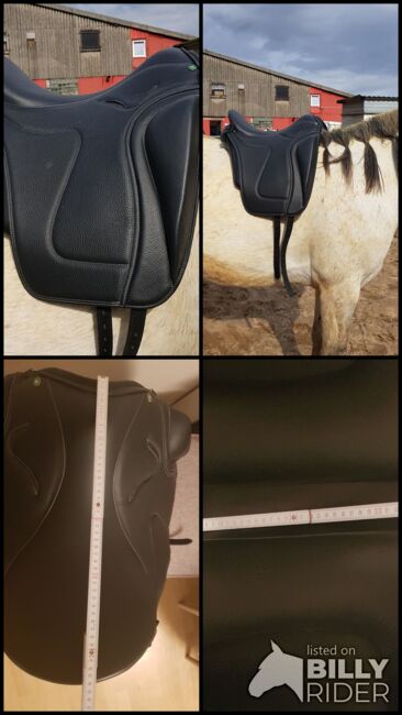 Ludomar Geminis Flexible in 18" KW Narrow NEU, Ludomar Geminis , Heike, Baroque Saddle, Leichlingen, Image 5