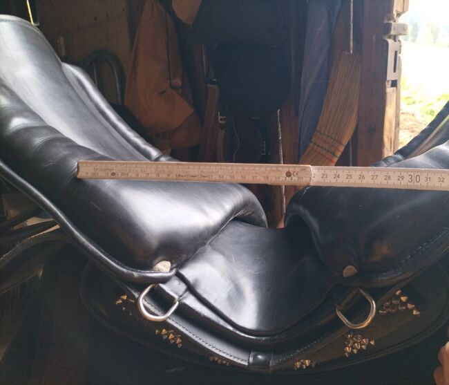 Ludomar Portuguesa spanisch, portugiesischer Stierkampf Sattel Kaltblut, Ludomar Ludomar Portuguesa Mixta, Marion , Baroque Saddle, Bolsterlang , Image 7