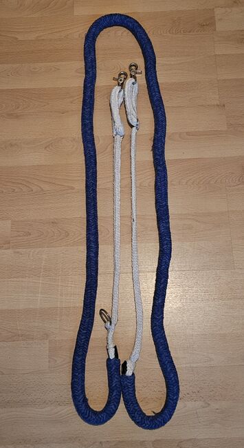 Longierhilfe Gr. WB / Full – Blau (Einzelstück, färbt nicht ab!), Jessica, Lunging, Kettig