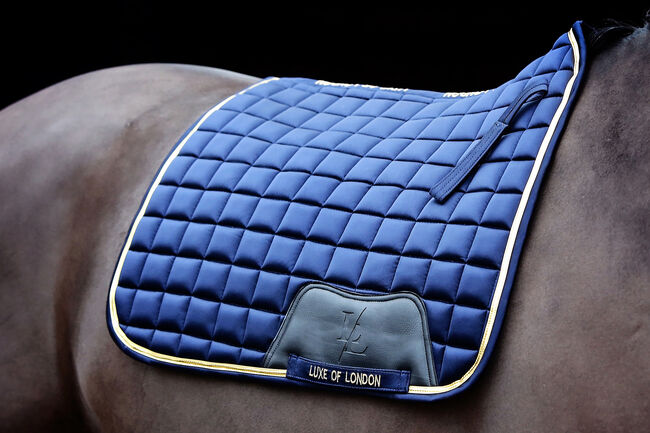 Luxe of London dressage pad, Luxe of London Dressage saddle pad, Luke, Dressage Pads, Helmsley Sproxton, Image 4