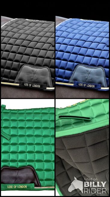Luxe of London dressage pad, Luxe of London Dressage saddle pad, Luke, Dressage Pads, Helmsley Sproxton, Image 5