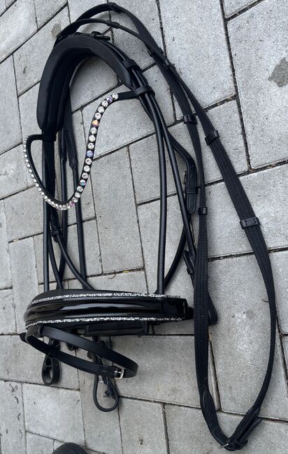 Luxustrense rundgenäht Ivy Horsefashion Lack Fineline WB, Ivy Horsefashion u.a., Sell_It_All, Bridles & Headstalls, Ahrweiler, Image 3