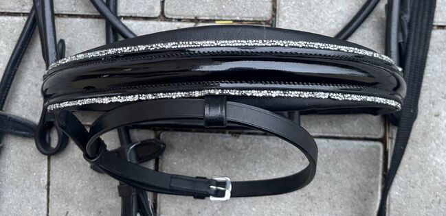 Luxustrense rundgenäht Ivy Horsefashion Lack Fineline WB, Ivy Horsefashion u.a., Sell_It_All, Bridles & Headstalls, Ahrweiler, Image 2