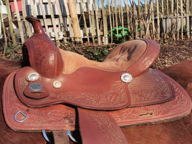 Neuwertiger Marken-Westernsattel ROYAL KING für Kaltblut u.ä, Royal King  Westernsattel , Alex H. , Western Saddle, Witten, Image 3