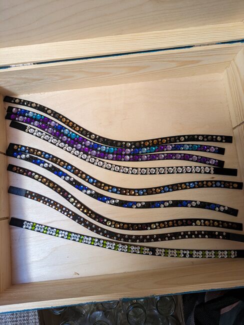 Magic tack Inlay, Magic tack , Sarah, Browbands, Neustadt/Dosse, OT Leddin