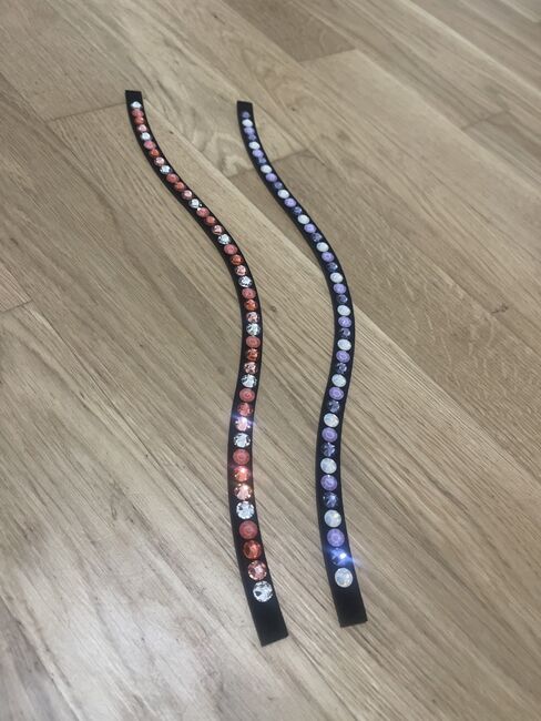 Magic Tack Inlays (altes System), Magic Tack, Mr and Mrs Button, Browbands, Berlin, Image 4