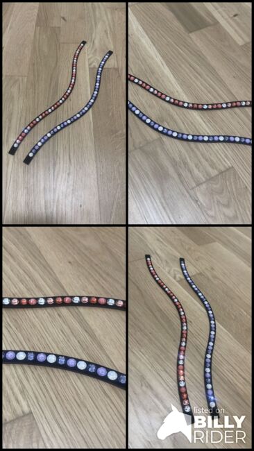 Magic Tack Inlays (altes System), Magic Tack, Mr and Mrs Button, Browbands, Berlin, Image 7