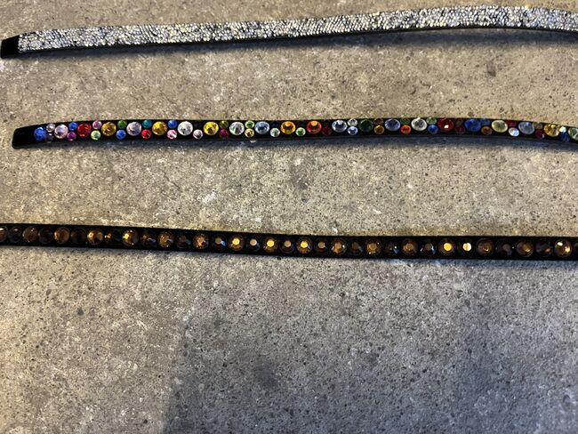 Magic Tack Inlays WB für Stirnriemen und Vorderzeug, Magic Tack, Uschi Nowlan, Browbands, München