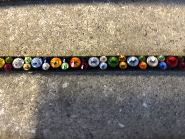 Magic Tack Inlays WB für Stirnriemen und Vorderzeug, Magic Tack, Uschi Nowlan, Browbands, München, Image 6