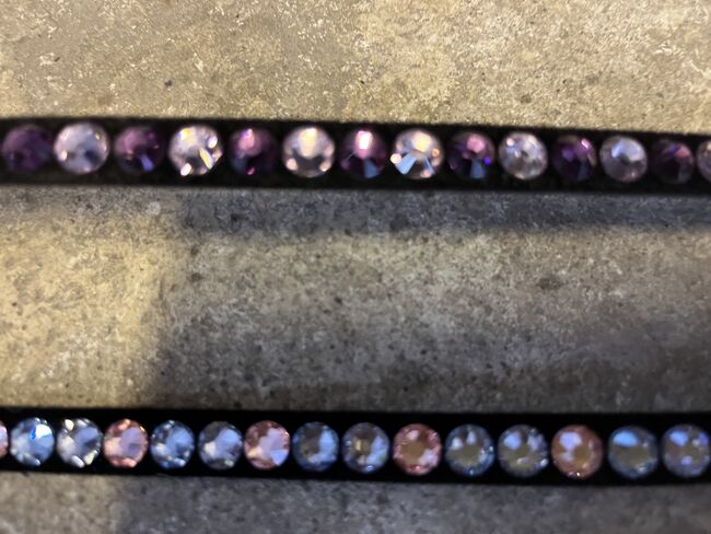 Magic Tack Inlays WB für Stirnriemen und Vorderzeug, Magic Tack, Uschi Nowlan, Browbands, München, Image 3