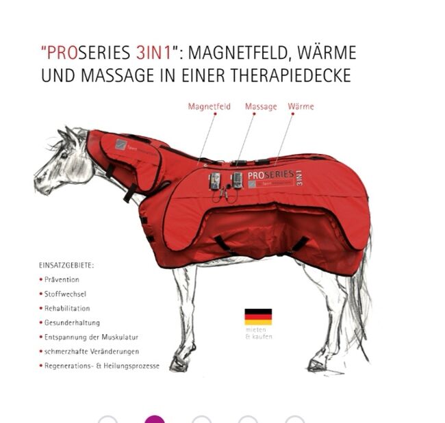Magnetfelddecke, Massage, wärme, Sportsinnovation, Deborah Sonntag, Horse Blankets, Sheets & Coolers, Essen