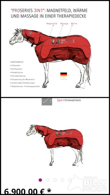 Magnetfelddecke, Massage, wärme, Sportsinnovation, Deborah Sonntag, Horse Blankets, Sheets & Coolers, Essen, Image 3