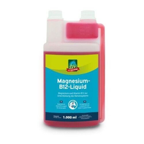 Magnesium B12 Liquid zur Unterstützung des Nervensystems 1Liter - UVP 28,40€, Lexa Magnesium B12 Liquid, WOW Pferd  (WOW Pferd), Pasza i suplementy dla koni, Bayern - Attenkirchen