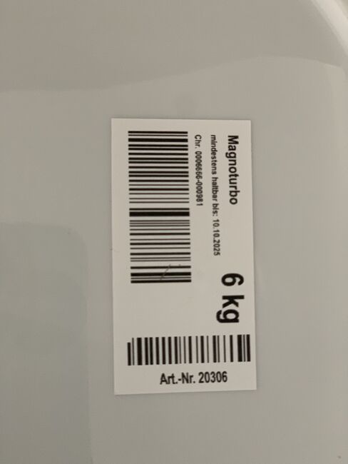 Magnoturbo Iwest 6kg, Iwest Magnoturbo 6kg, Celia, Pferdefutter, Muggensturm , Abbildung 3
