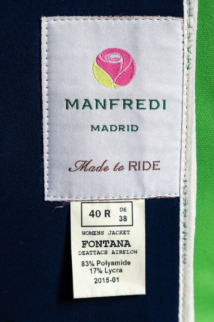 Manfredi Tunierjacket Neuwertig Gr. 38, Manfredi , Charis, Show Apparel, Hoyerhagen , Image 4