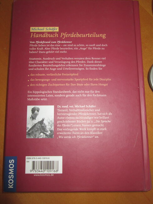 Handbuch Pferdebeurteilung Michael Schäfer KOSMOS, KOSMOS Michael Schäfer, Mandy, Books, Camburg, Image 2