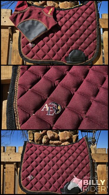 Maroon set/pony, Angel Equine , Abbey, Andere Pads, Pretoria , Abbildung 4