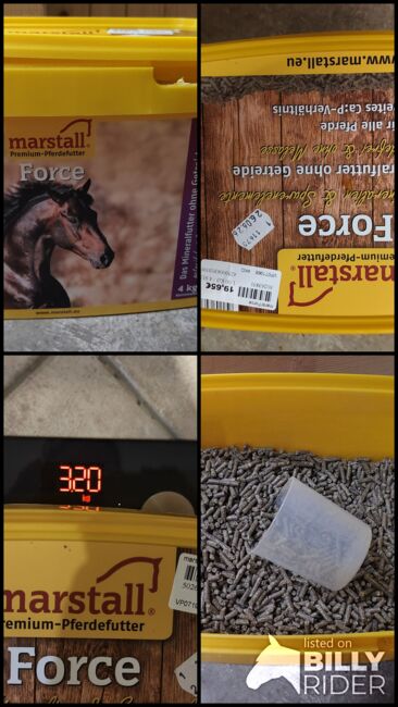 Marstall Force 4 kg Eimer Mineralfutter ohne Getreide, Marstall Force Mineralfutter, Katja Presch, Horse Feed & Supplements, Sankt Koloman, Image 5