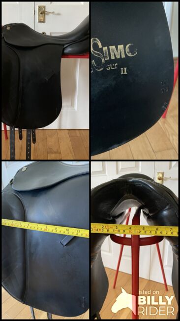 Massimo 18” Dressage Saddle, Massimo  Dressur ll, Laura Travers, Dressage Saddle, Leighton Buzzard, Image 14