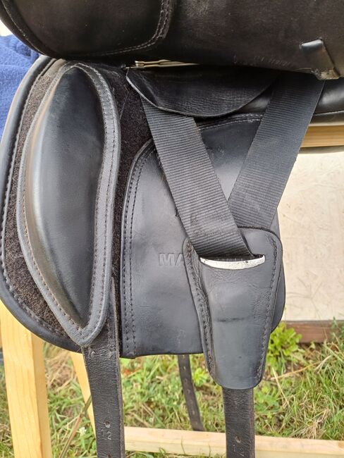 Massimo Basso 16 Zoll Ponysattel, Massimo  Basso, Double J Ranch , Dressage Saddle, Luckenwalde, Image 5