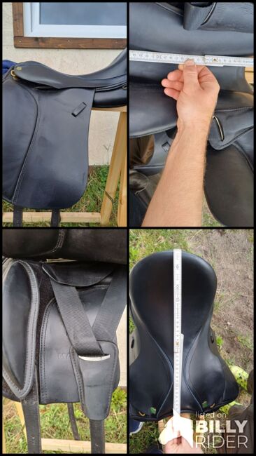 Massimo Basso 16 Zoll Ponysattel, Massimo  Basso, Double J Ranch , Dressage Saddle, Luckenwalde, Image 10