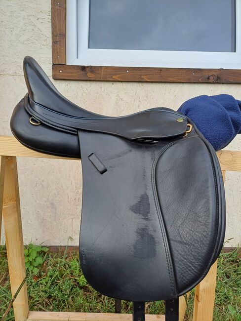 Massimo Basso 16 Zoll Ponysattel, Massimo  Basso, Double J Ranch , Dressage Saddle, Luckenwalde, Image 4