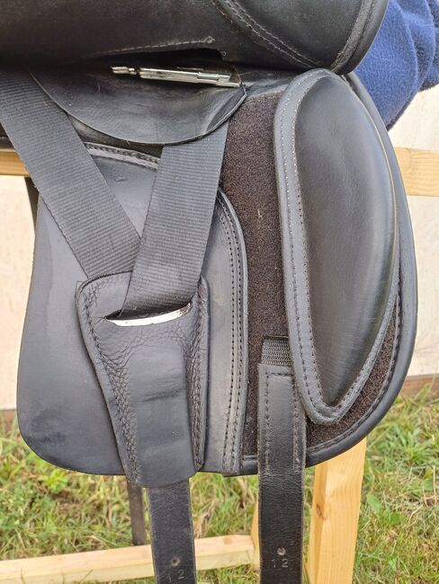 Massimo Basso 16 Zoll Ponysattel, Massimo  Basso, Double J Ranch , Dressursattel, Luckenwalde, Abbildung 3