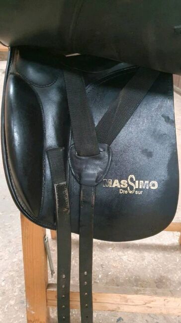 MASSIMO – Dressur I – Kaltblutsattel – Sitz 18 – KW 34, Massimo Dressur 1, Kirsten , Dressage Saddle, Gladbeck , Image 6