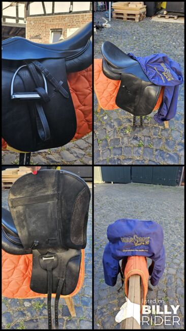 Massimo Dressur II FK 17" 32 Kammerweite, Massimo Dressur II FK, Sarah Müller, Dressage Saddle, Neunkirchen-Seelscheid, Image 13