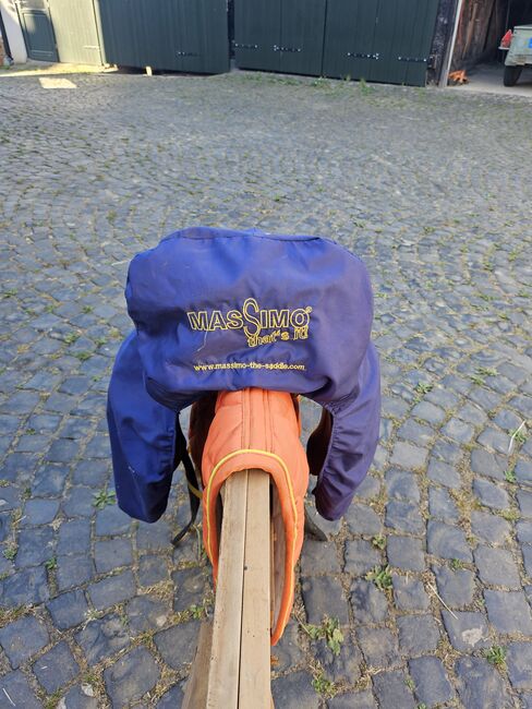 Massimo Dressur II FK 17" 33 Kammerweite, Massimo Dressur II FK, Sarah Müller, Dressage Saddle, Neunkirchen-Seelscheid, Image 4