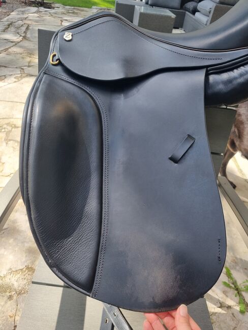 Massimo Dressursattel 2 FK Zoll 17 / 37 Kammerweite, Massimo  Dressursattel 2 FK , Sabrina , Dressage Saddle, Furth, Image 5