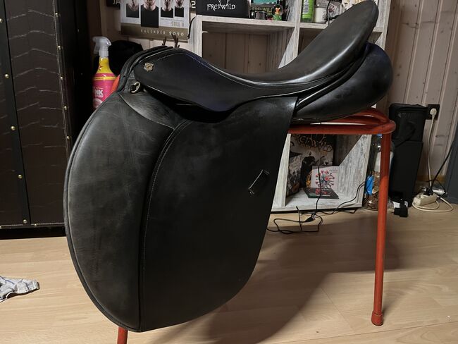 Massimo Dressursattel 19 Zoll, Massimo  Dressursattel , K.Hansen-Siegfried , Dressage Saddle, Alt Bennebek , Image 2