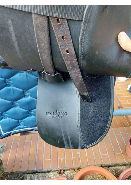 Massimo Dressursattel , 40er kammer., Massimo  Son l , Susanne , Dressage Saddle, Amöneburg, Image 5