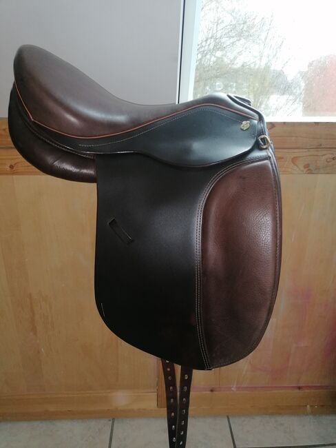 Massimo Ds connect 17.5 braun, Massimo  Ds Connect , Marion Ohrt , Dressage Saddle, Lägerdorf , Image 6