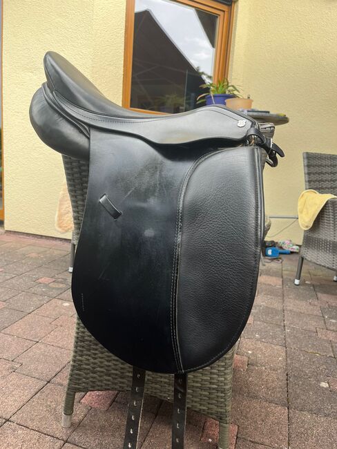 MASSIMO DS II SATTEL FRANZ. KISSEN NEUWERTIG, MASSIMO  DS ll, Strempel , Dressage Saddle, Heusweiler, Image 3