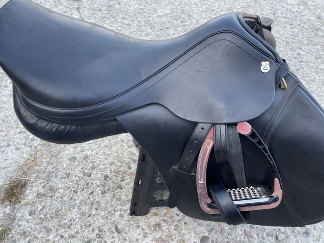 Massimo Springsattel 18,5, Massimo, Katharina , Jumping Saddle, Aachen , Image 5