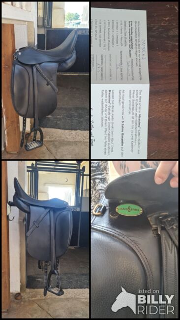 Dressursarrei Massimo II französische Kissen, Massimo Dressur II französische Kissen, Sabrina Forger , Dressage Saddle, Heinsberg, Image 7
