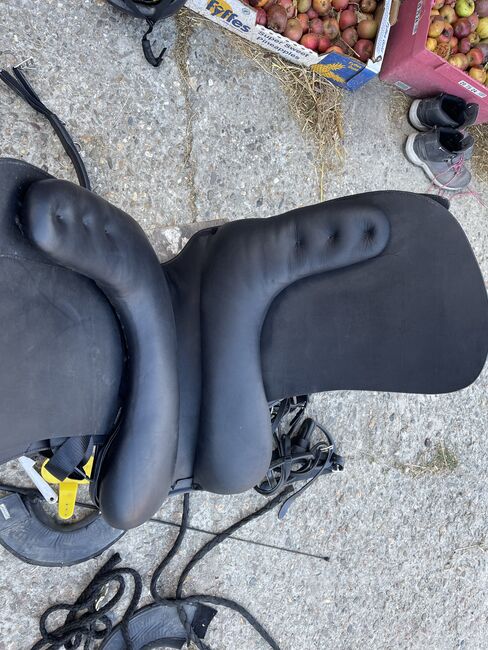 Massimo Saddle-up Dressur 18,5 Zoll, Massimo Saddle up , Katharina , Dressage Saddle, Aachen , Image 6