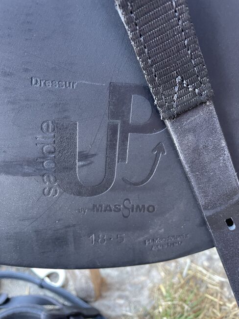 Massimo Saddle-up Dressur 18,5 Zoll, Massimo Saddle up , Katharina , Dressage Saddle, Aachen , Image 10
