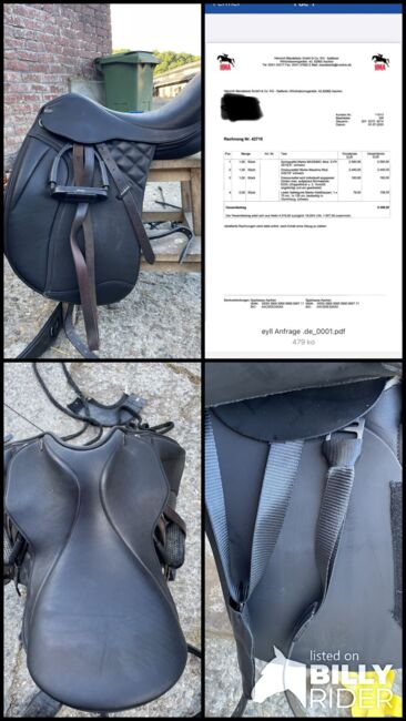 Massimo Saddle-up Dressur 18,5 Zoll, Massimo Saddle up , Katharina , Dressursattel, Aachen , Abbildung 14